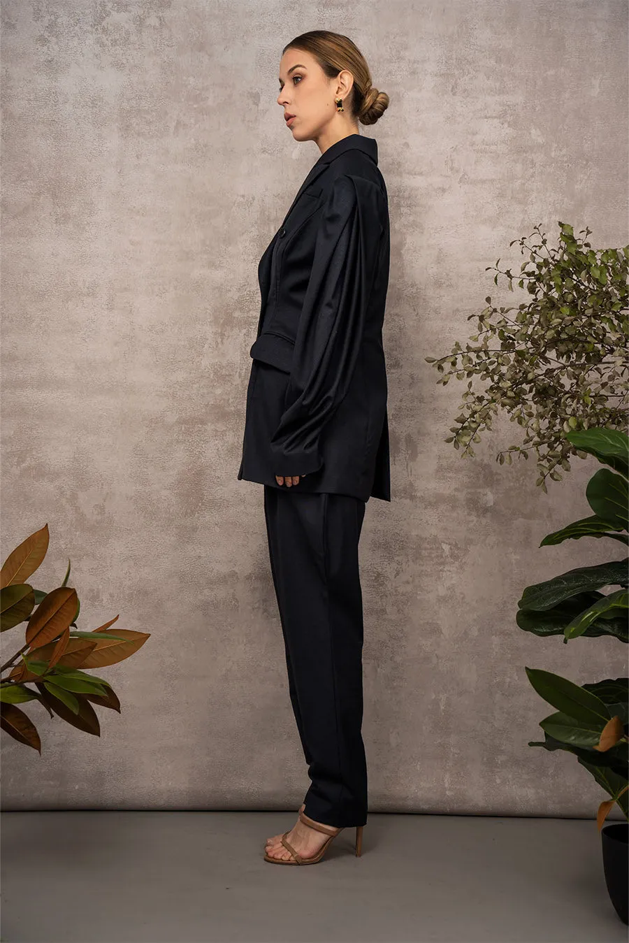 Agbalumo Double Breasted Tailored Jacket