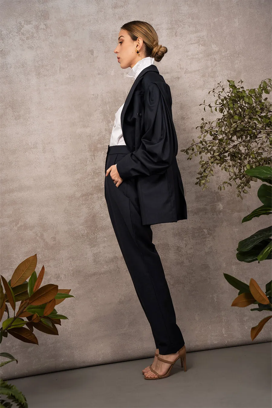 Agbalumo Double Breasted Tailored Jacket