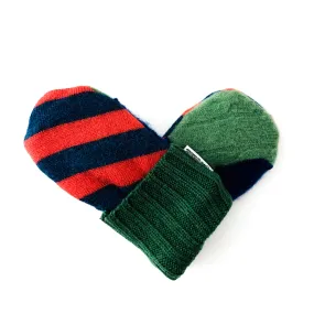Baby Wool Sweater Mittens | Buddy Stripes