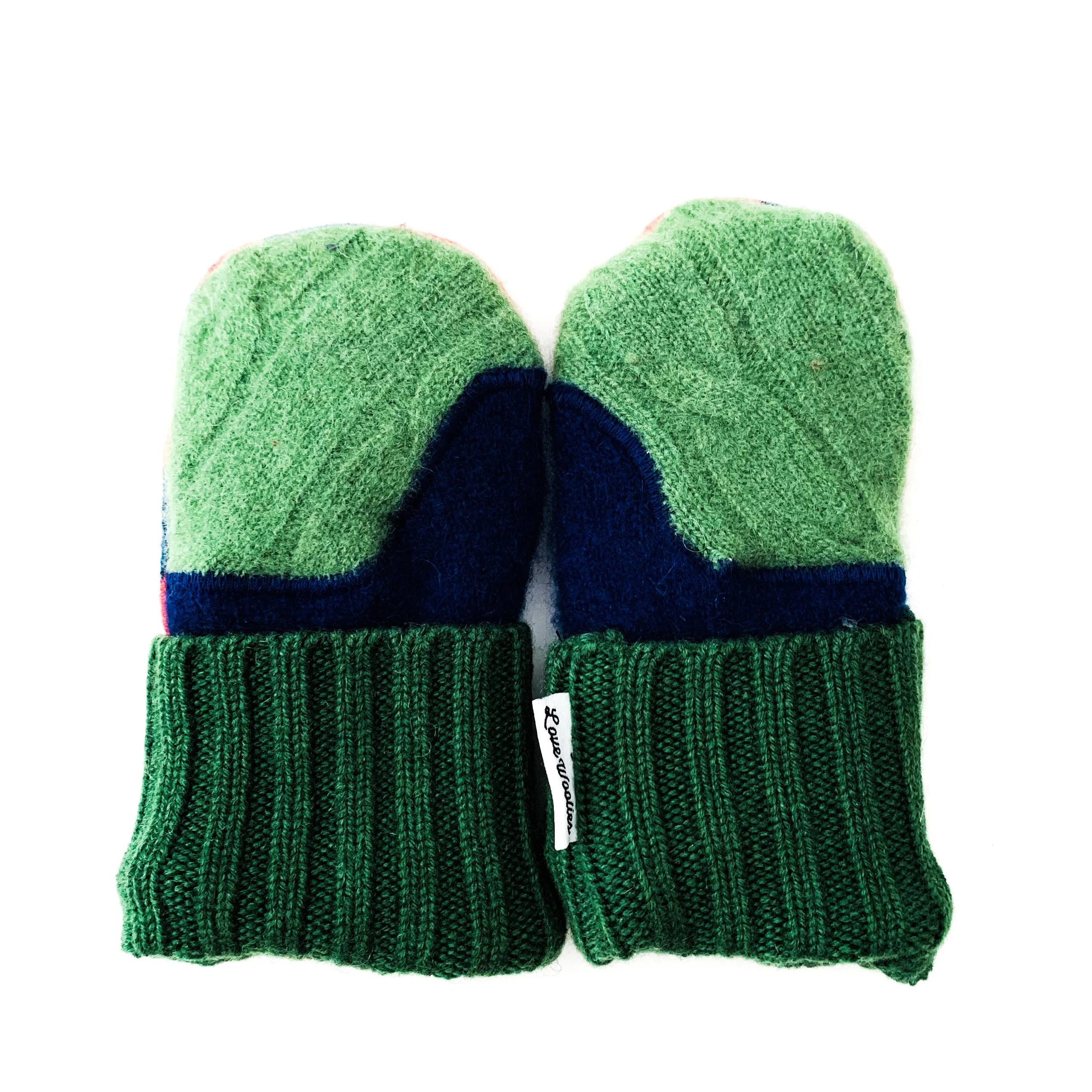Baby Wool Sweater Mittens | Buddy Stripes