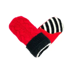 Baby Wool Sweater Mittens | First Christmas