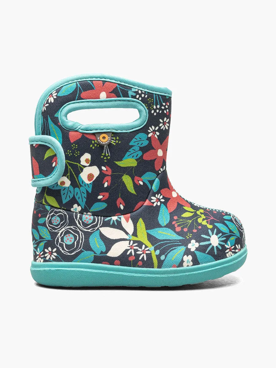 Bogs Baby II Cartoon Flowers Snow Boots