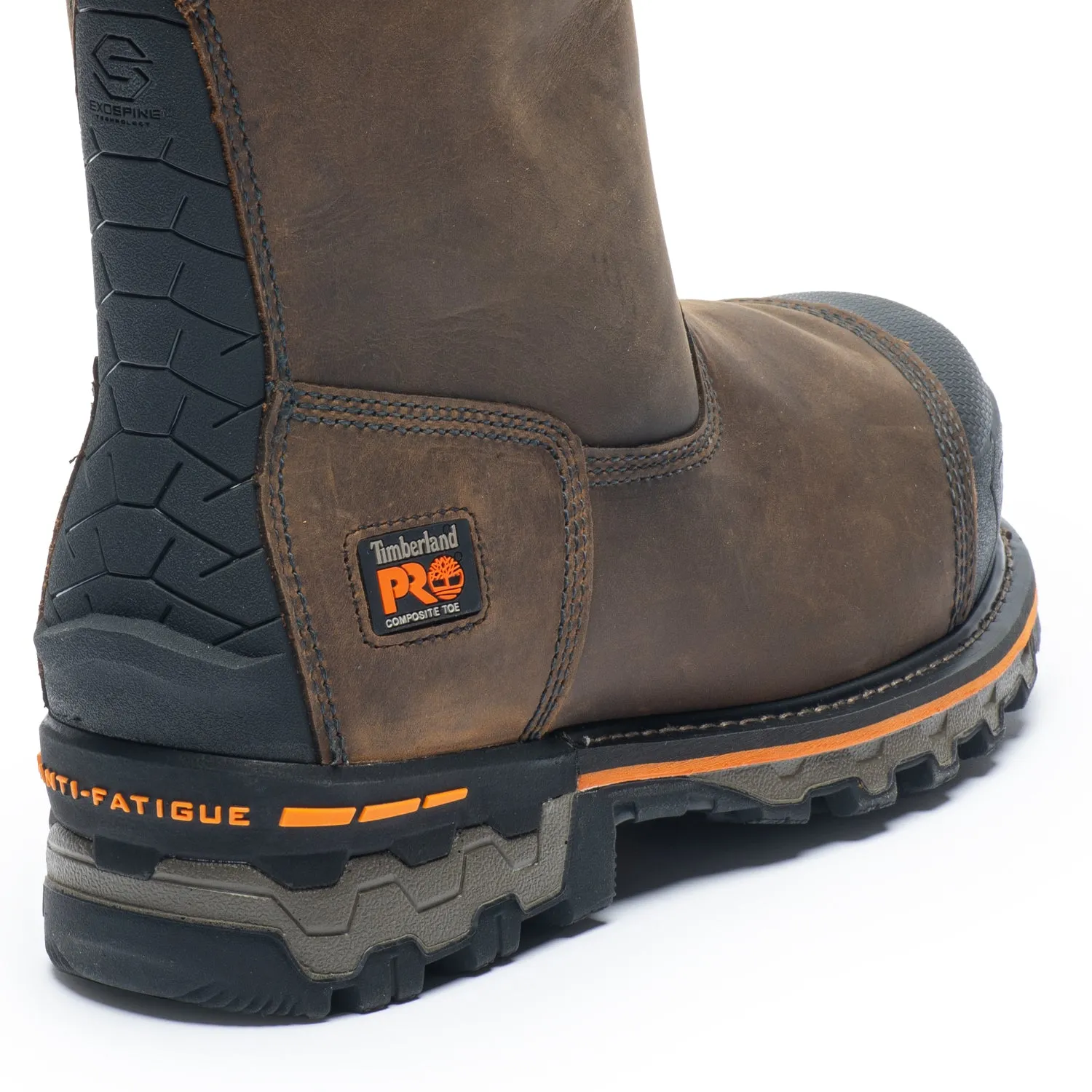Boondock Pull-On Men's 8" Composite Toe Work Boots A4499