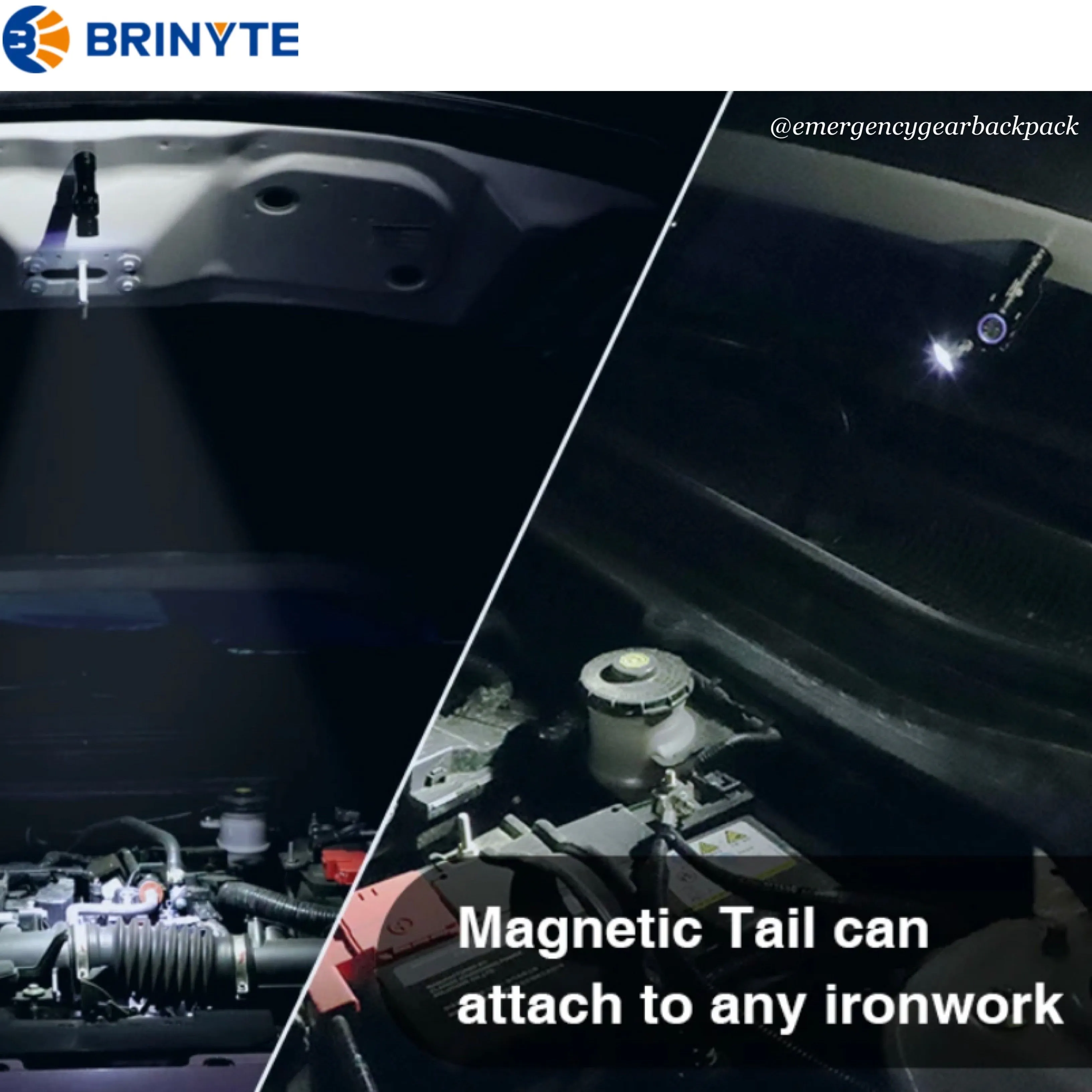 Brinyte HL16 Noctua Headlamp 520LMS 140M