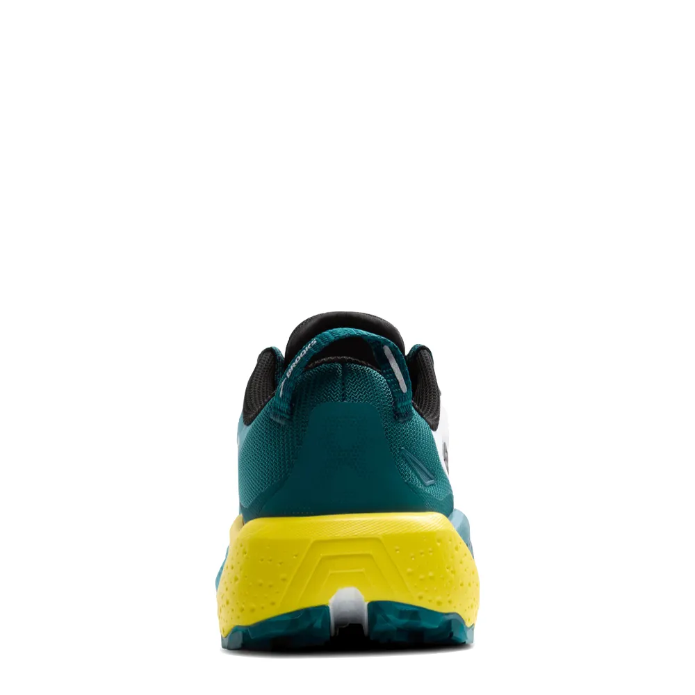 Brooks Men's Caldera 8 Sneakers in Bit of Blue/Quince/Celestial