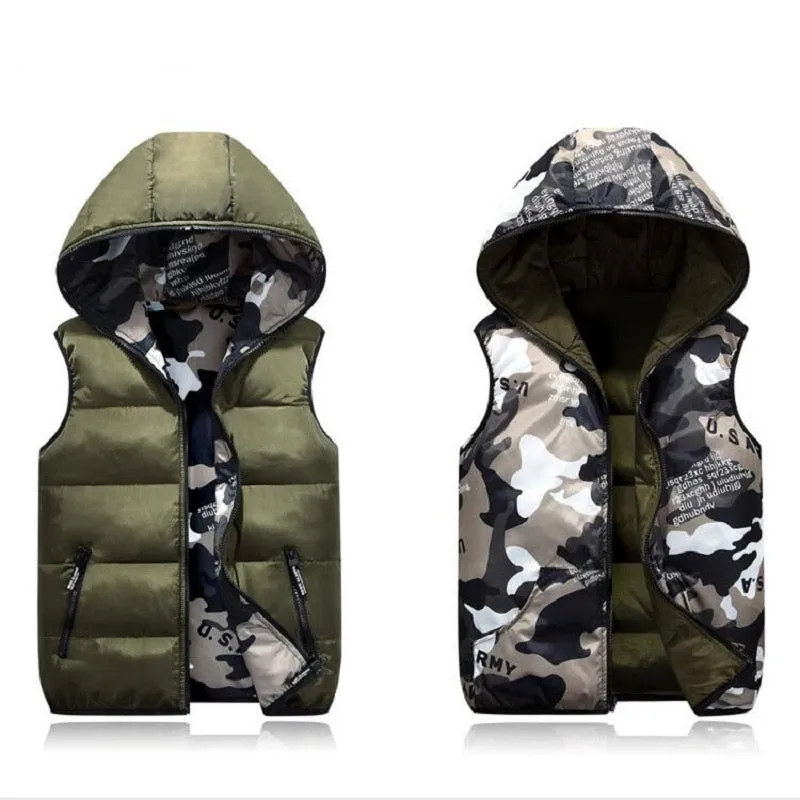 Camouflage Cotton Vest