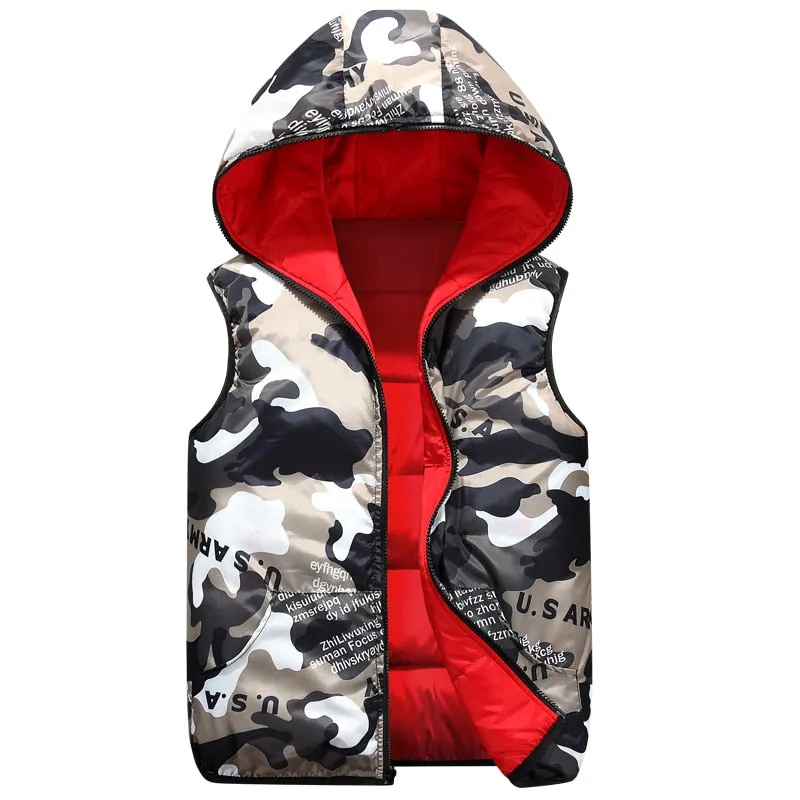 Camouflage Cotton Vest