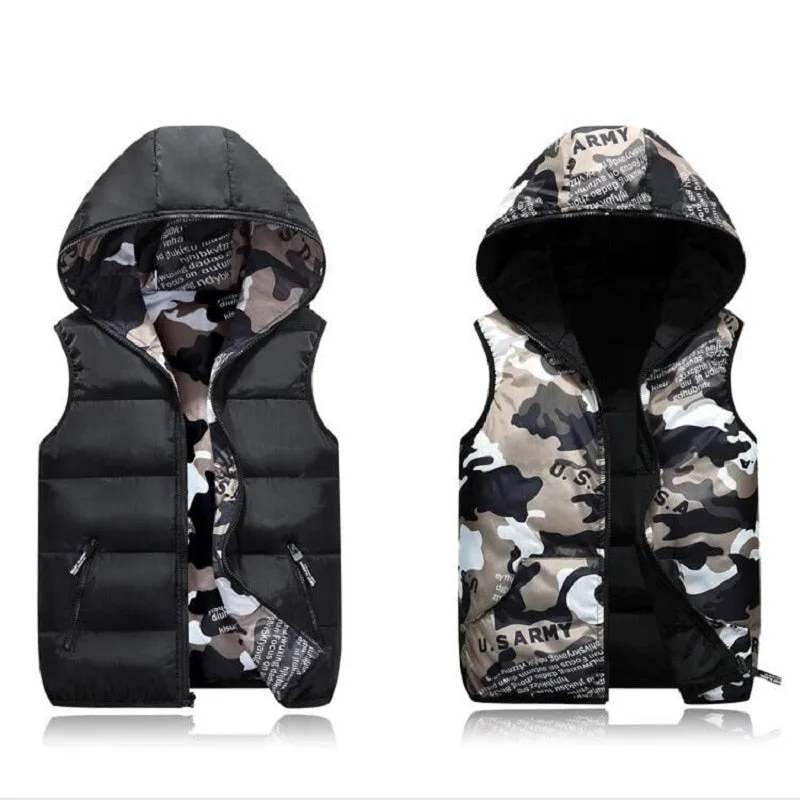Camouflage Cotton Vest