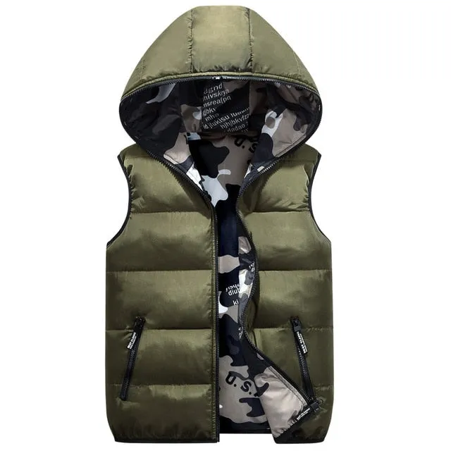 Camouflage Cotton Vest