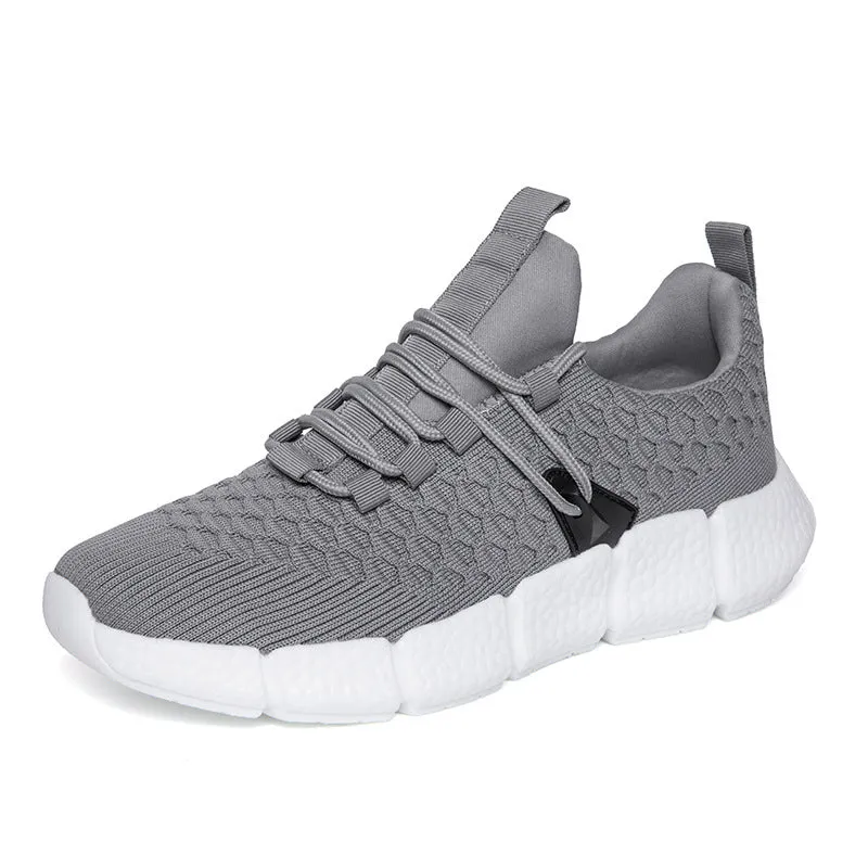 Casual Sports Shoes With Front Lace Men's Low-top Flat-heel Men's Shoes