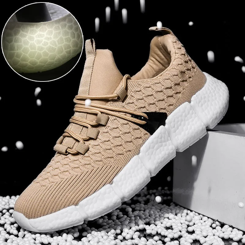 Casual Sports Shoes With Front Lace Men's Low-top Flat-heel Men's Shoes