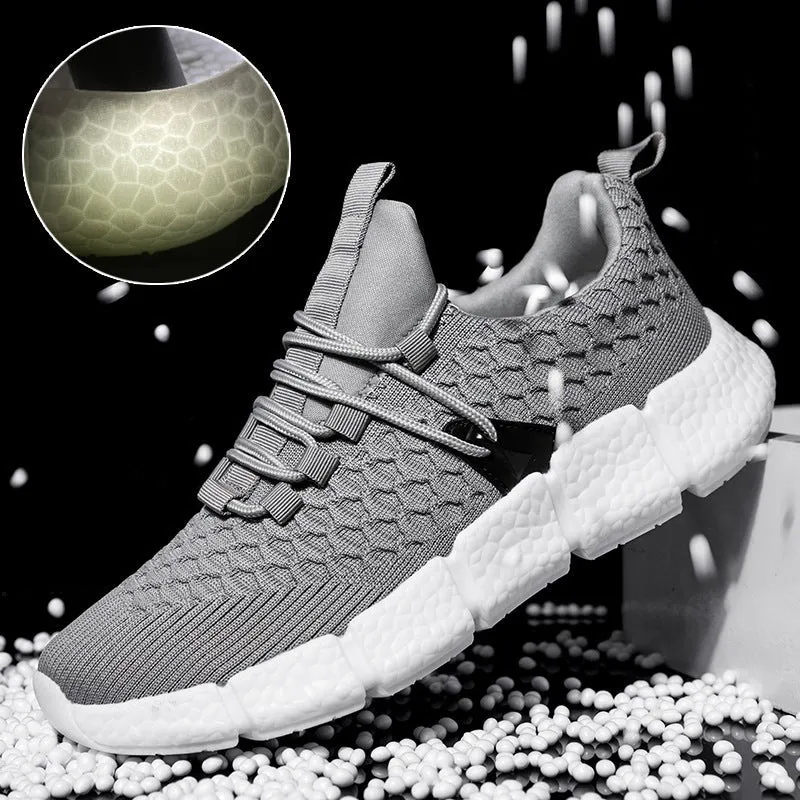 Casual Sports Shoes With Front Lace Men's Low-top Flat-heel Men's Shoes