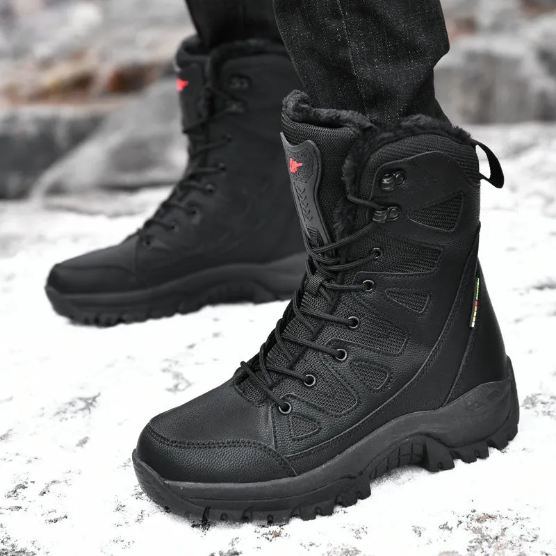 Casual Waterproof High Top Men's Boots