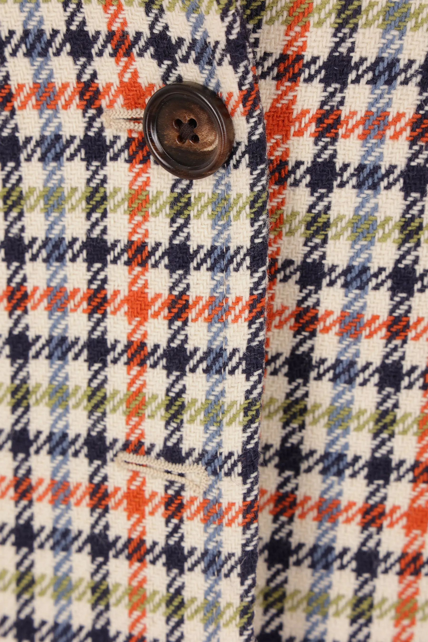 Check Wool Blazer
