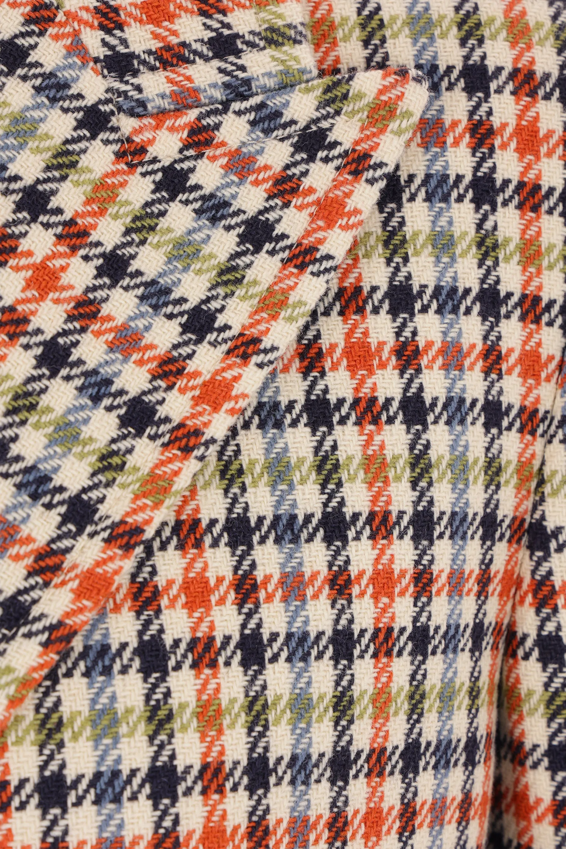 Check Wool Blazer