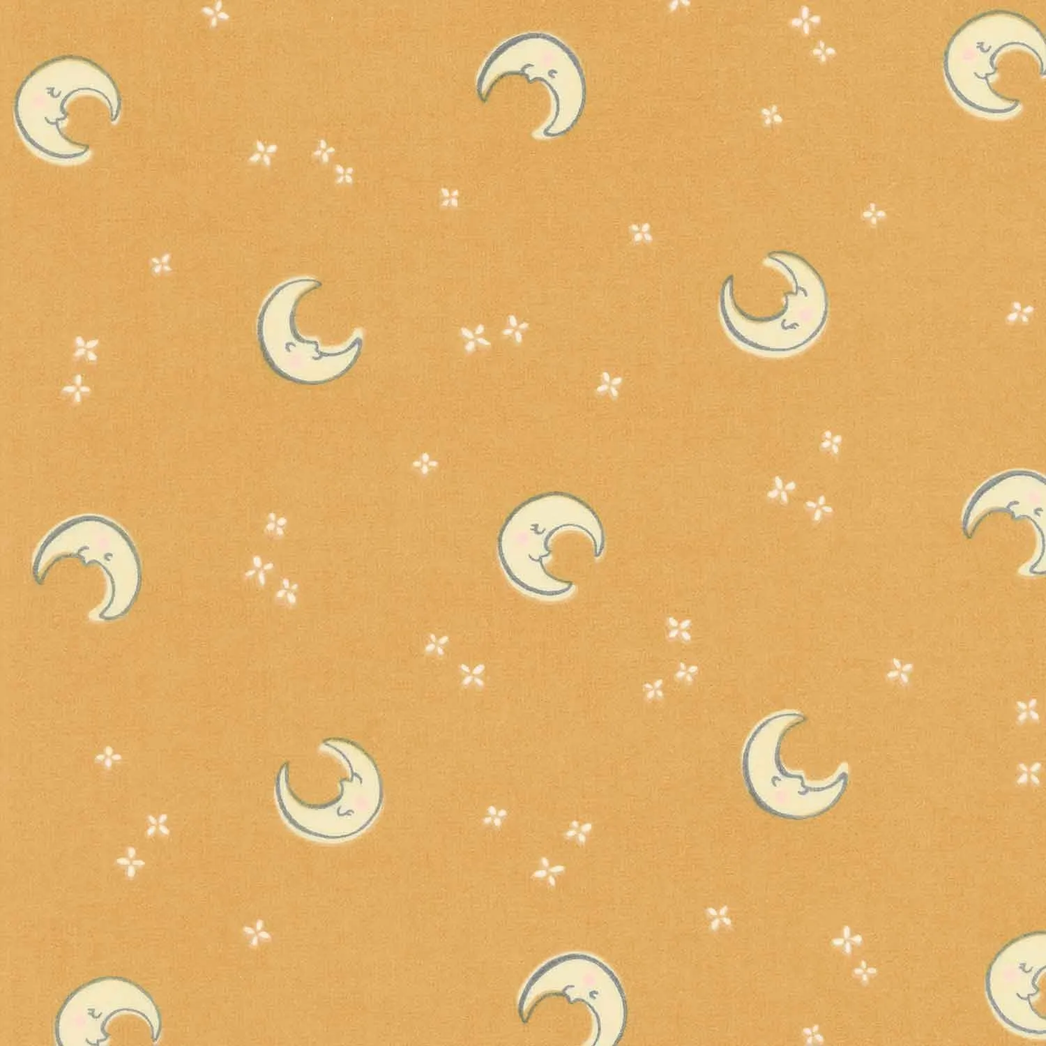 Cozy Cotton Flannels - Over the Moon Full Collection Moons Acorn Yardage