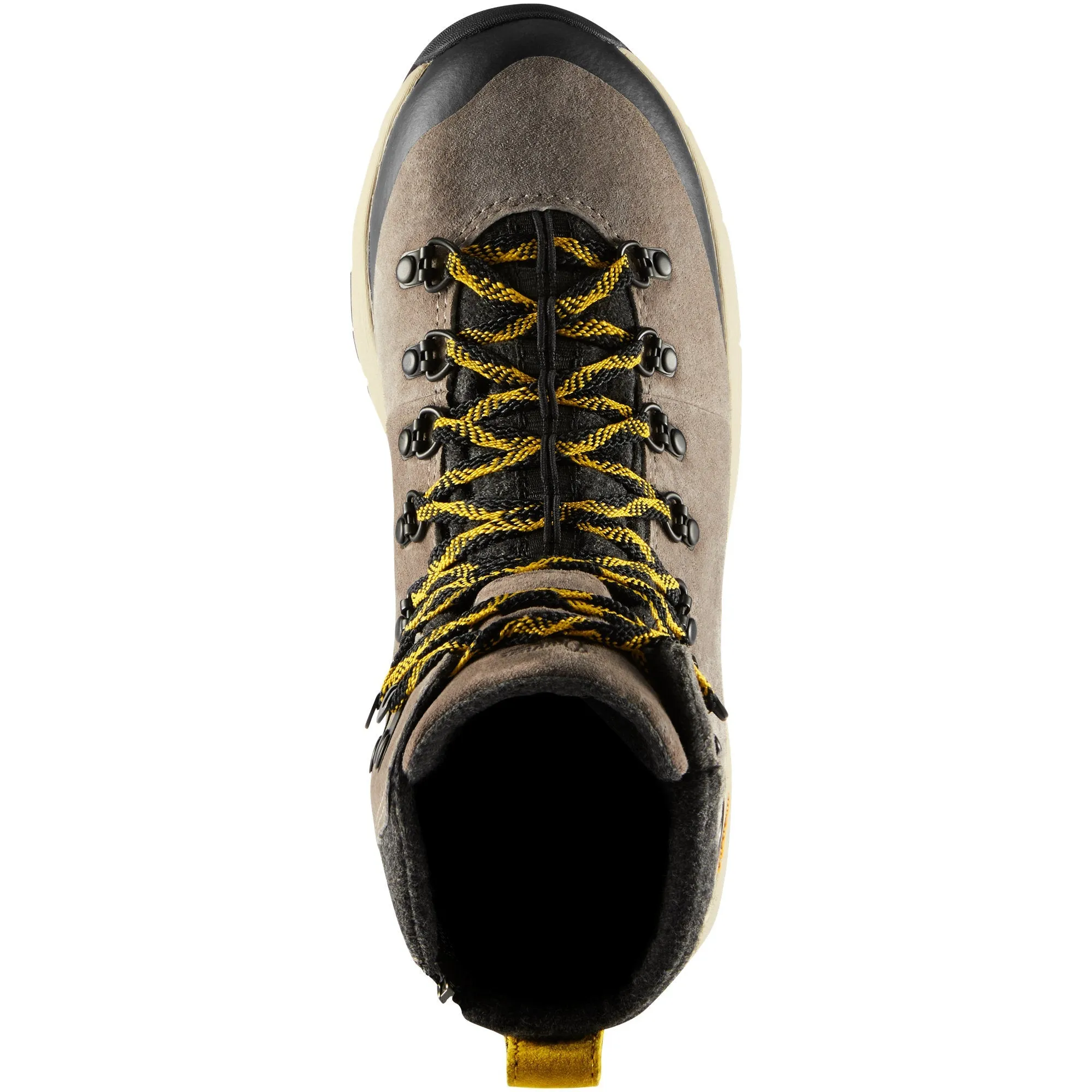 DANNER - Women's Arctic 600 Side-Zip Boot - Driftwood/Yellow Insulated 200G