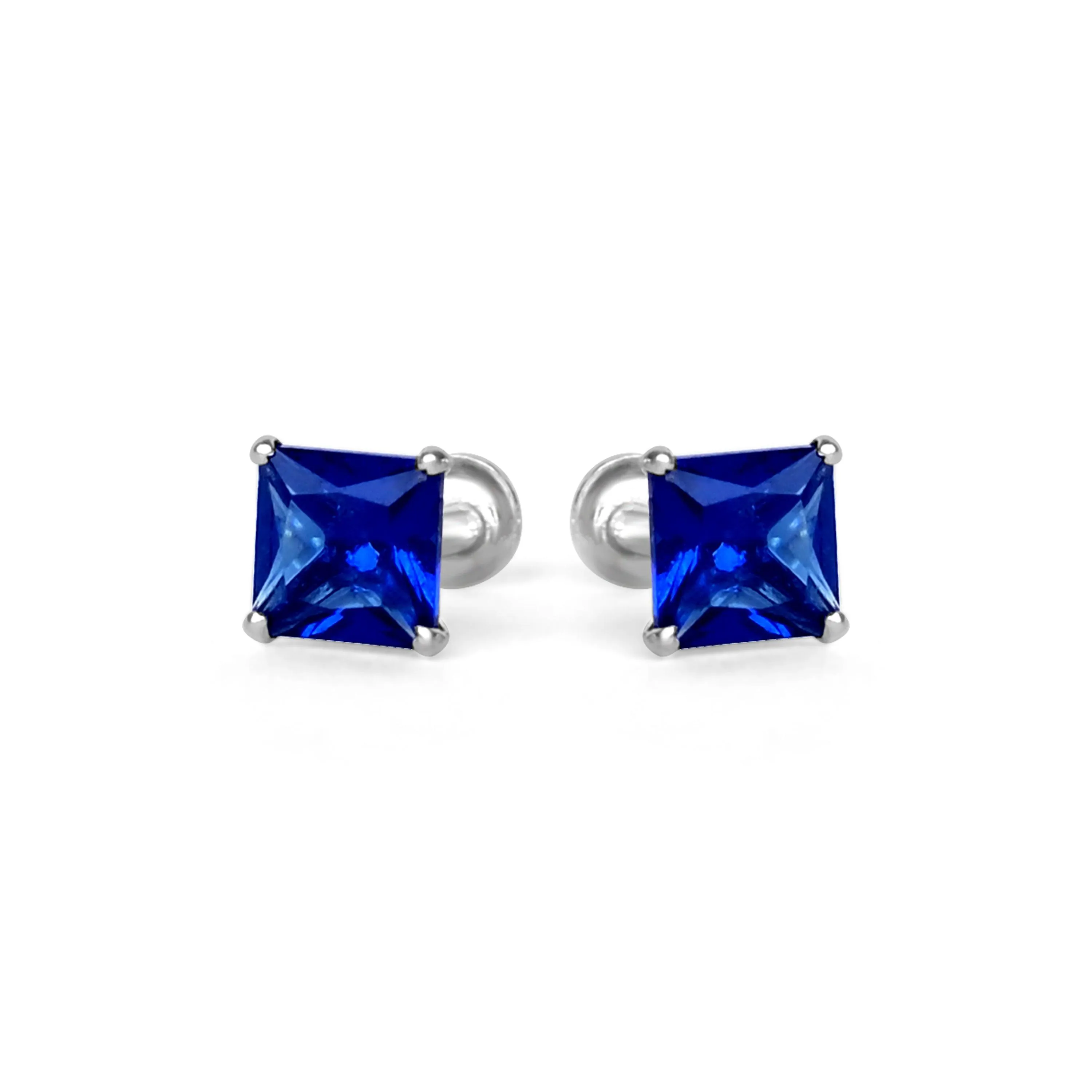 Elegant Blue Silver Tops