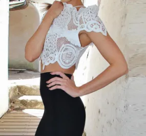 Elegant Casual Lace Female Tank Top
