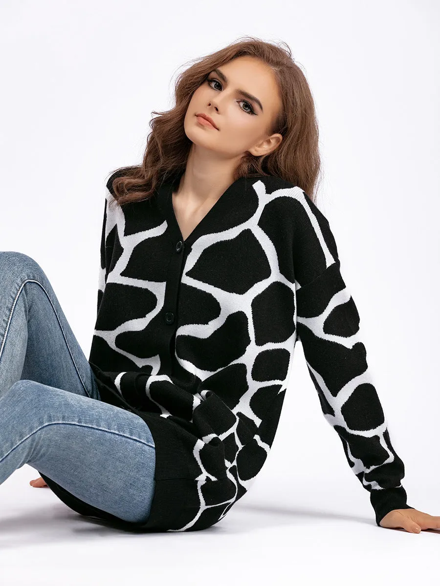 Eliza Warm Long Sleeve Oversized Women Sweater