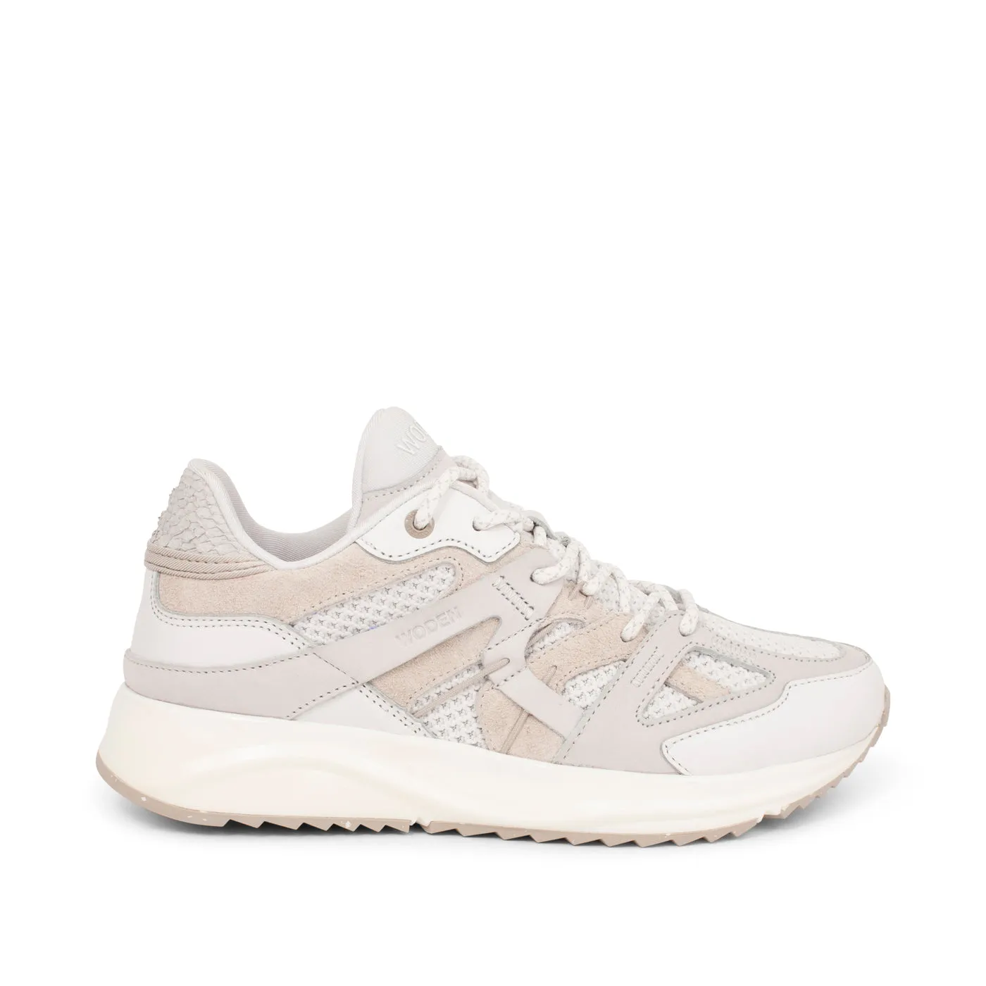 Eve Suede Mesh - Bright White