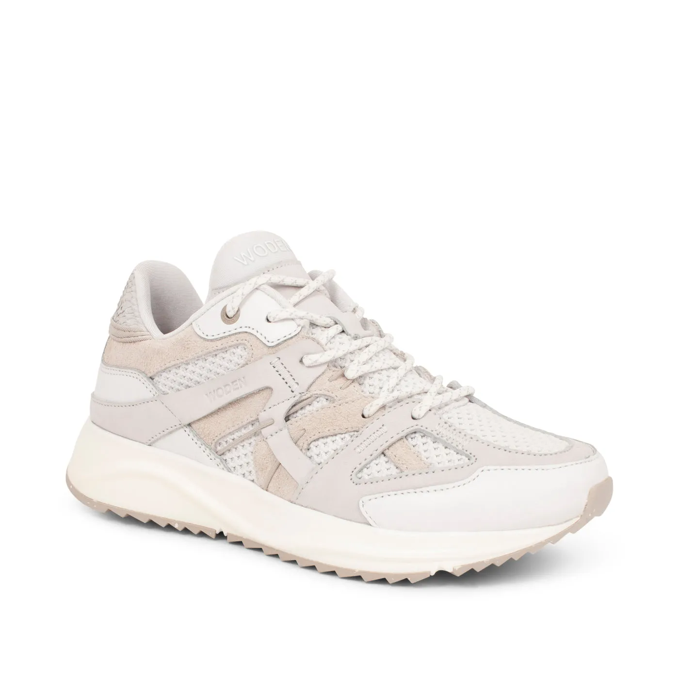 Eve Suede Mesh - Bright White