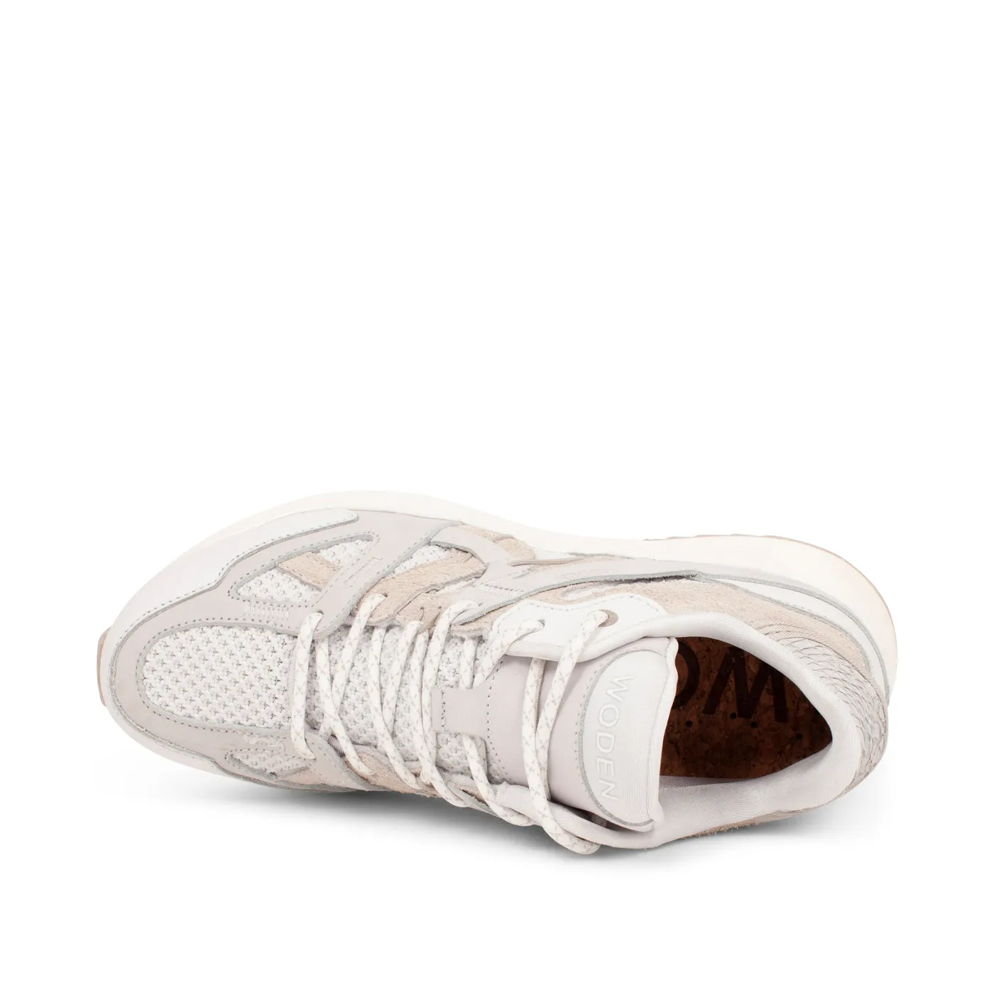 Eve Suede Mesh - Bright White