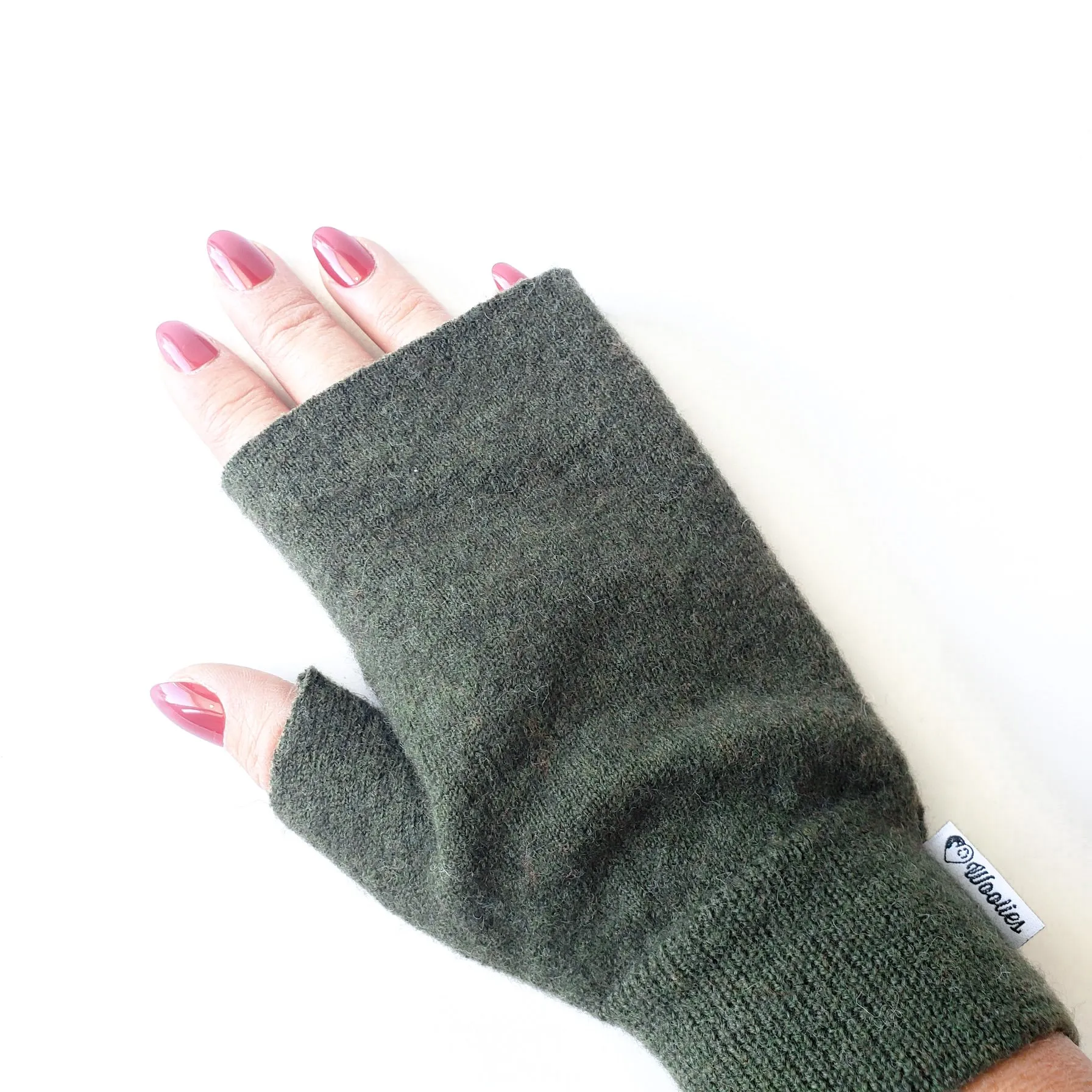 Fingerless Mittens | Navy Blue
