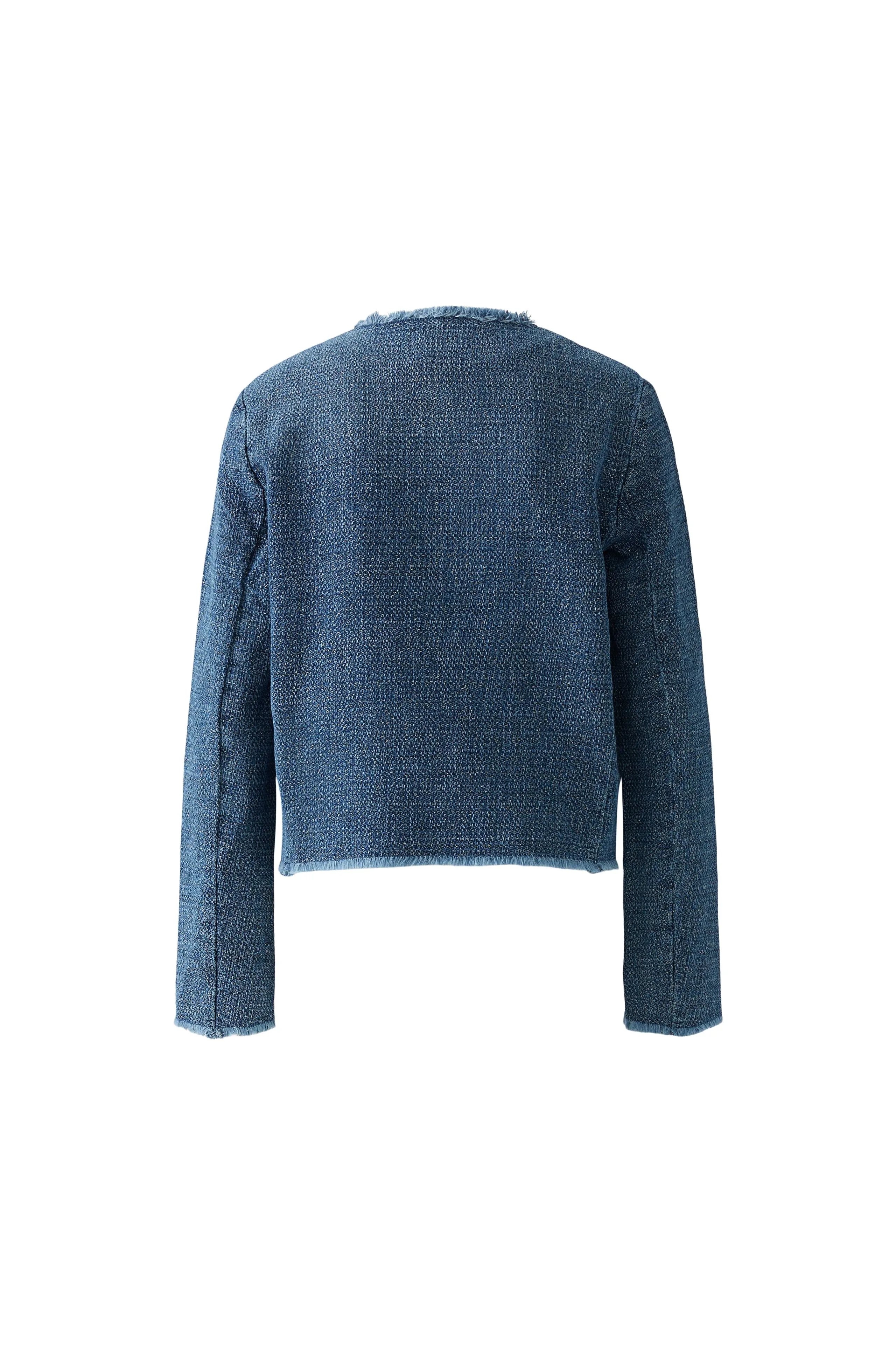 Frill Jacket - Blue