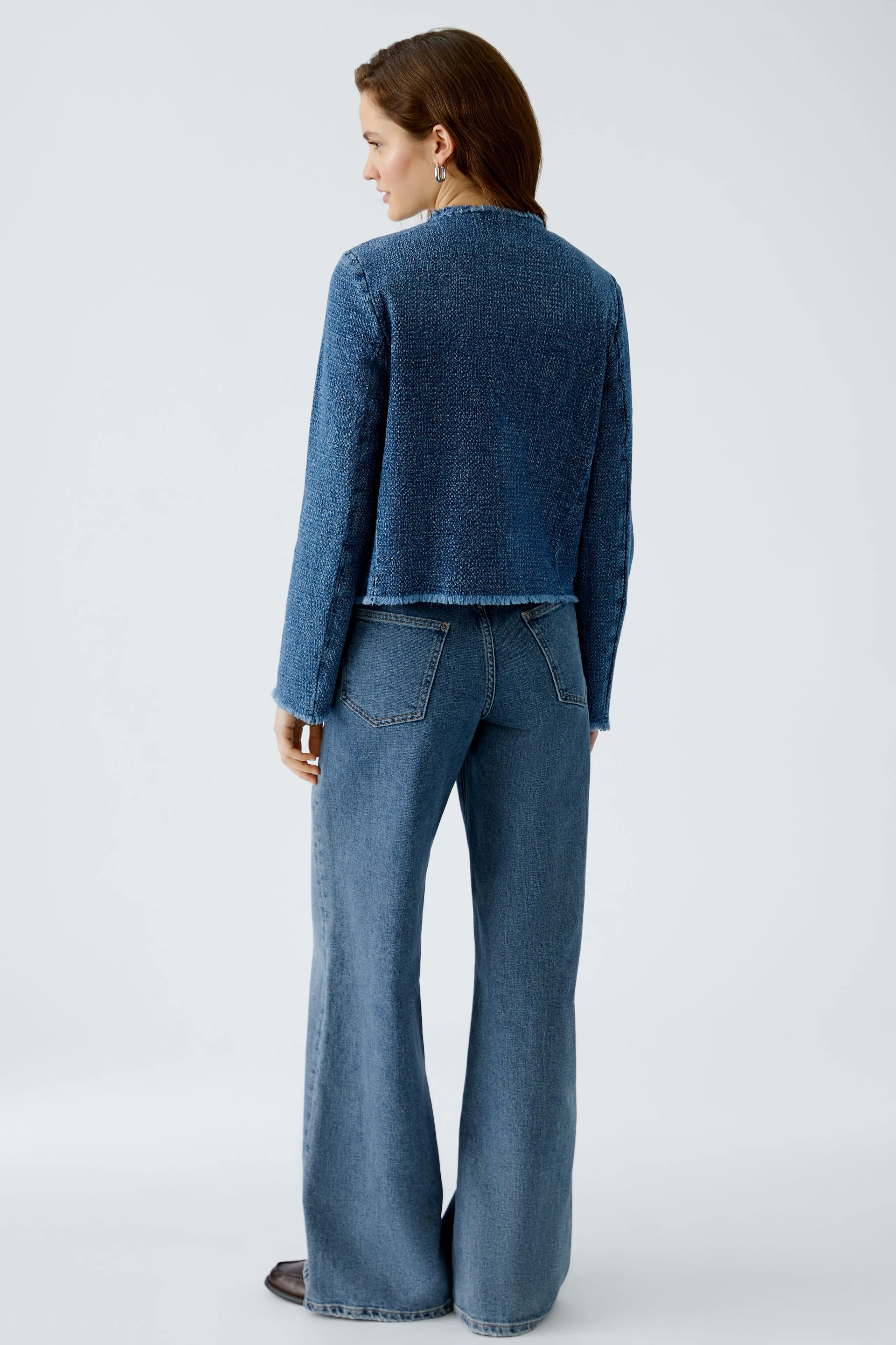 Frill Jacket - Blue
