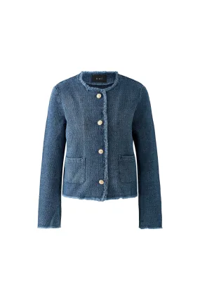 Frill Jacket - Blue