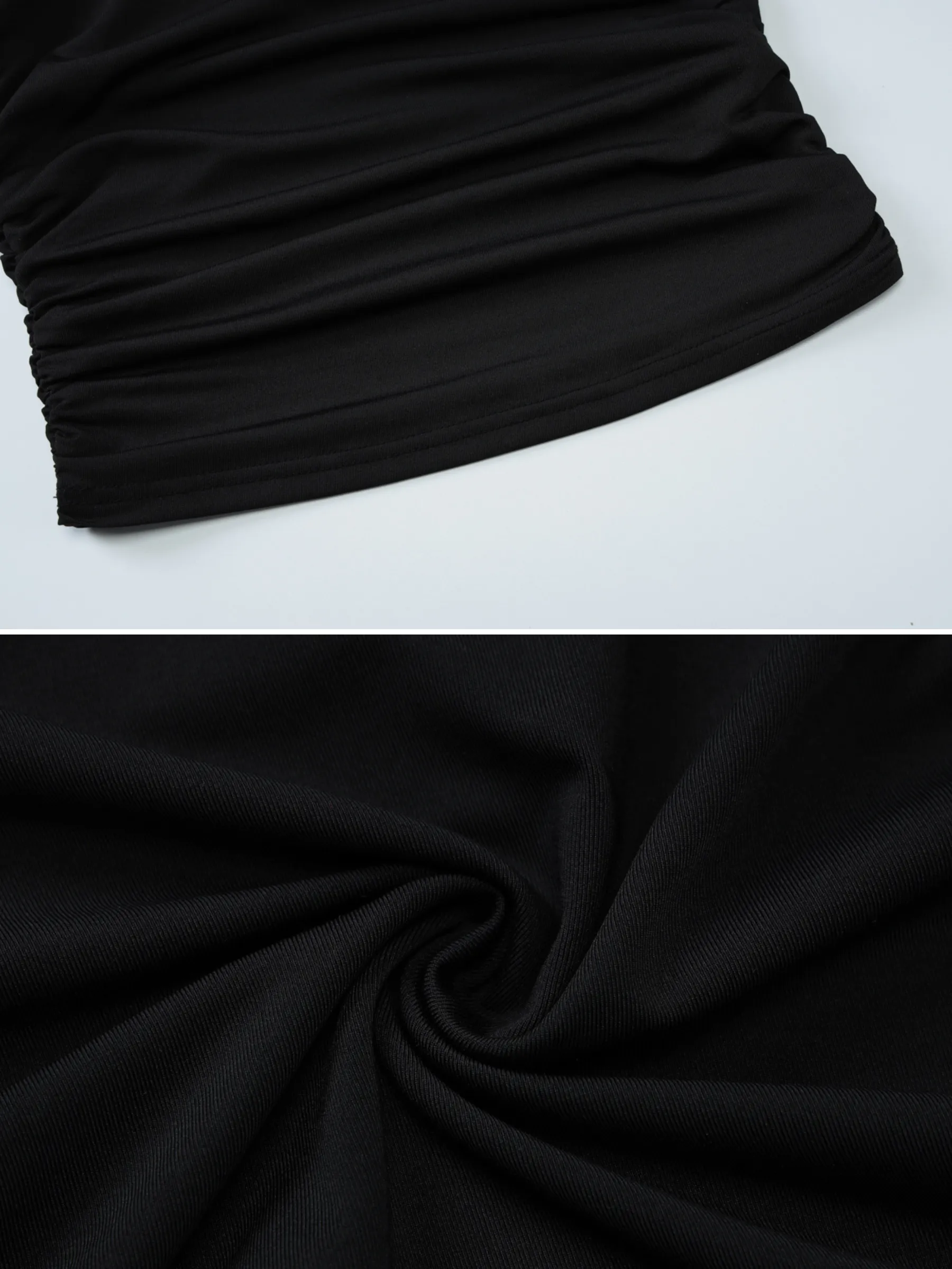 Jalynn Pleated Long Sleeve Top