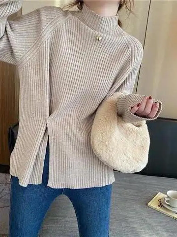 Janice Women Turtleneck Sweater