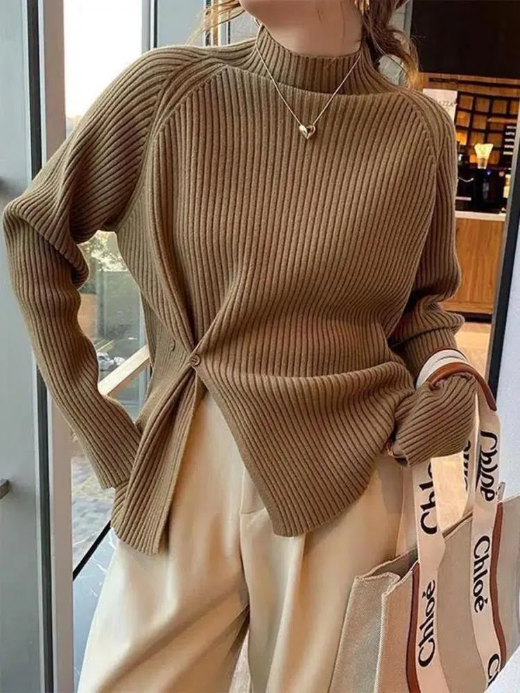 Janice Women Turtleneck Sweater