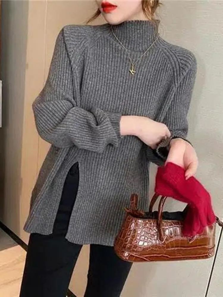 Janice Women Turtleneck Sweater