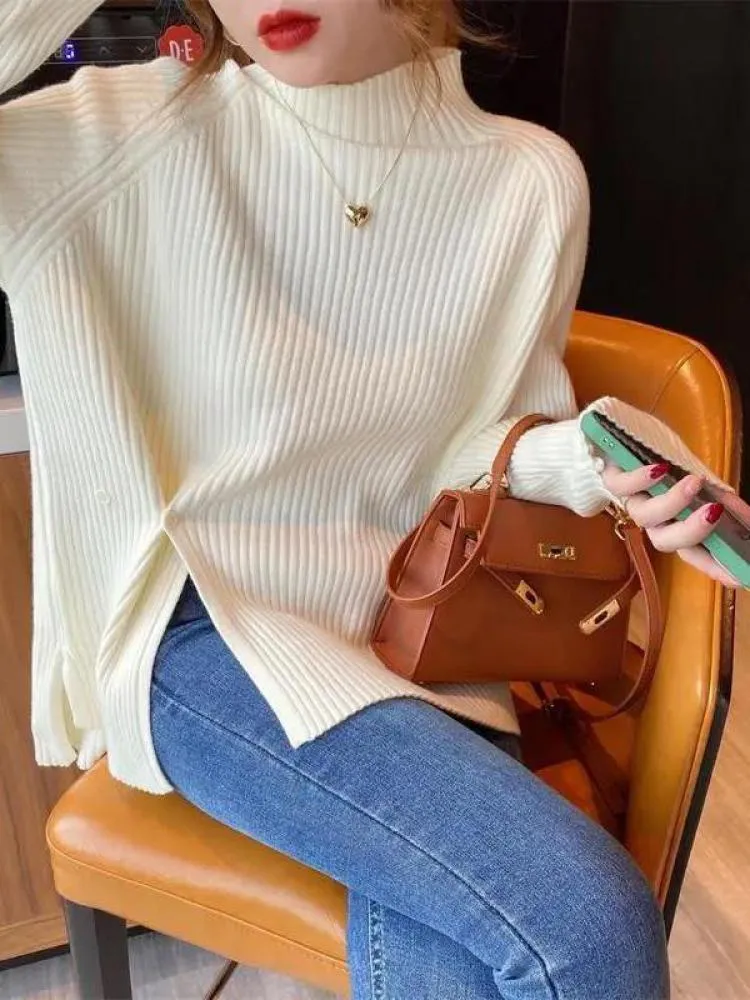 Janice Women Turtleneck Sweater
