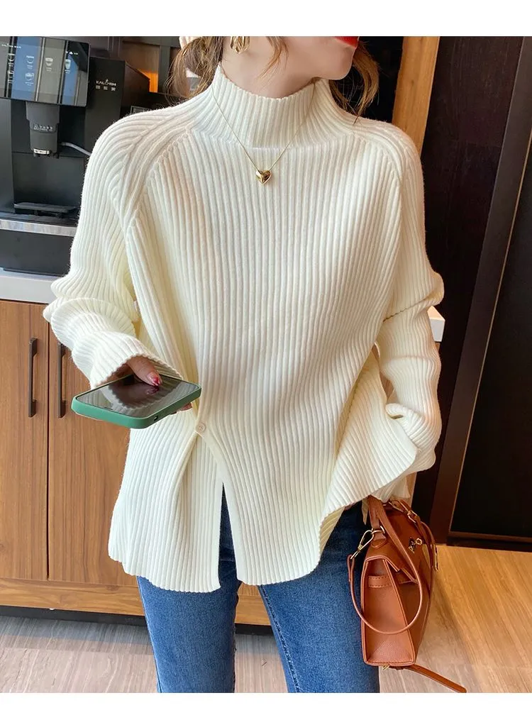 Janice Women Turtleneck Sweater