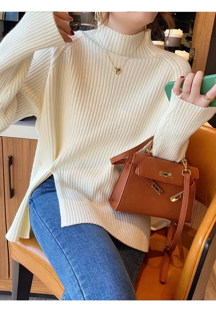 Janice Women Turtleneck Sweater