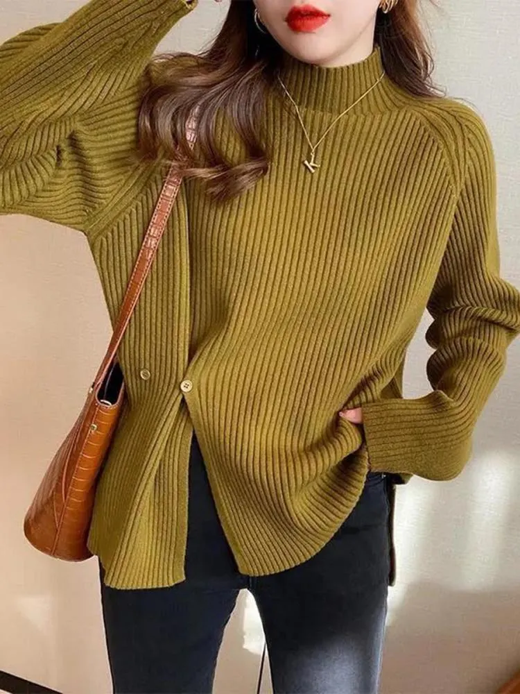 Janice Women Turtleneck Sweater