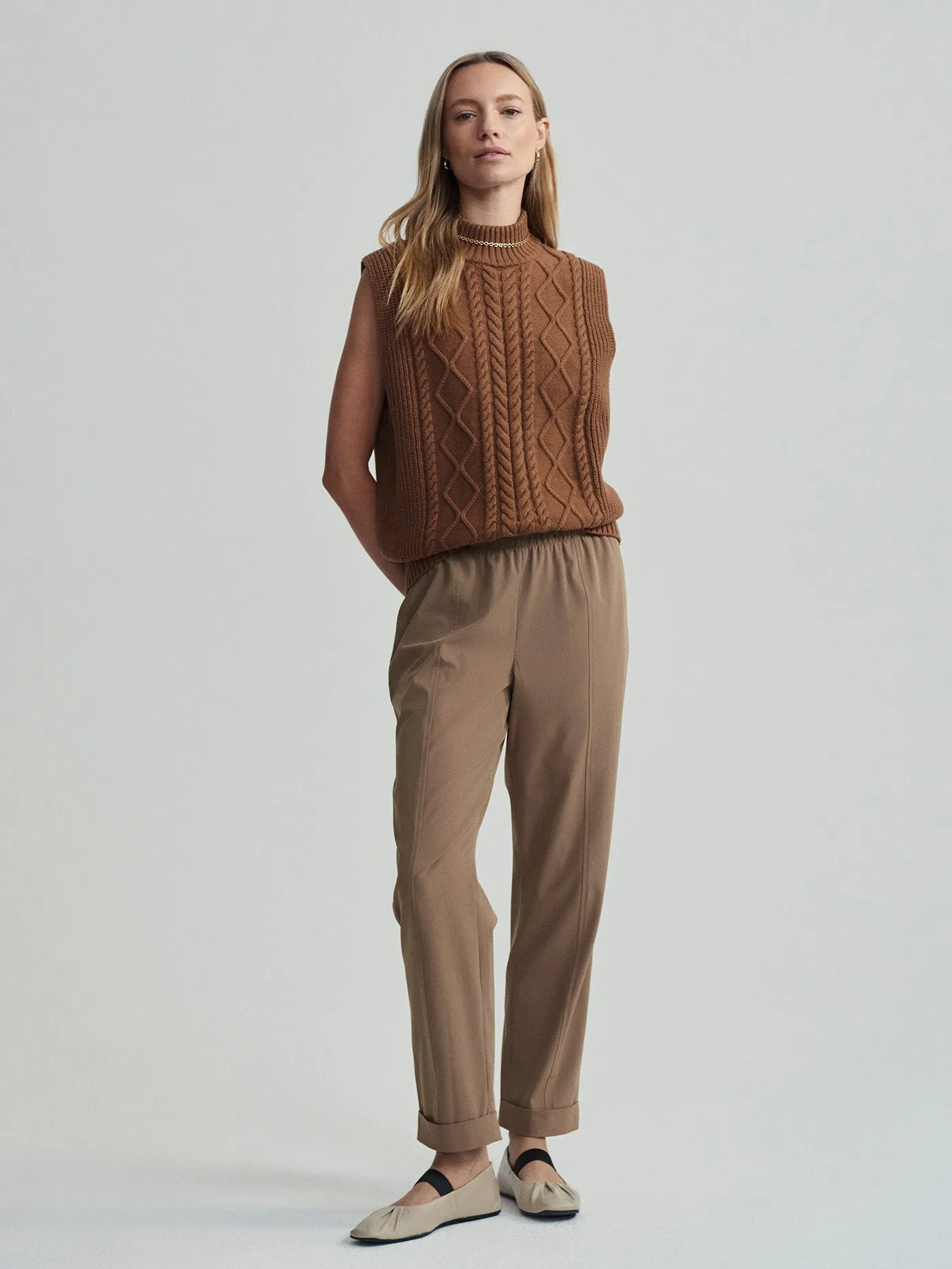 Joilette Roll Neck Vest