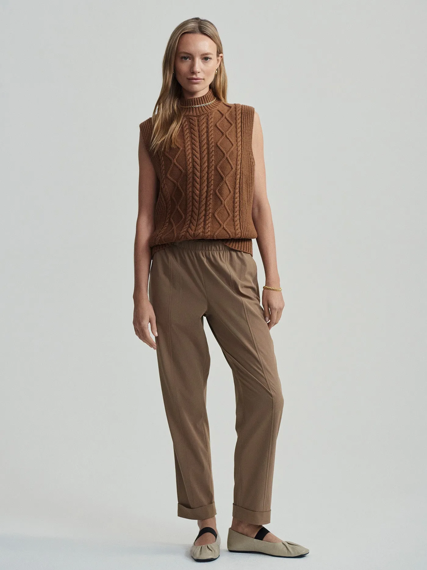 Joilette Roll Neck Vest