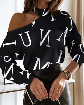 Julia Fashion - Women Elegant Fashion Long Sleeve Blouses Tops