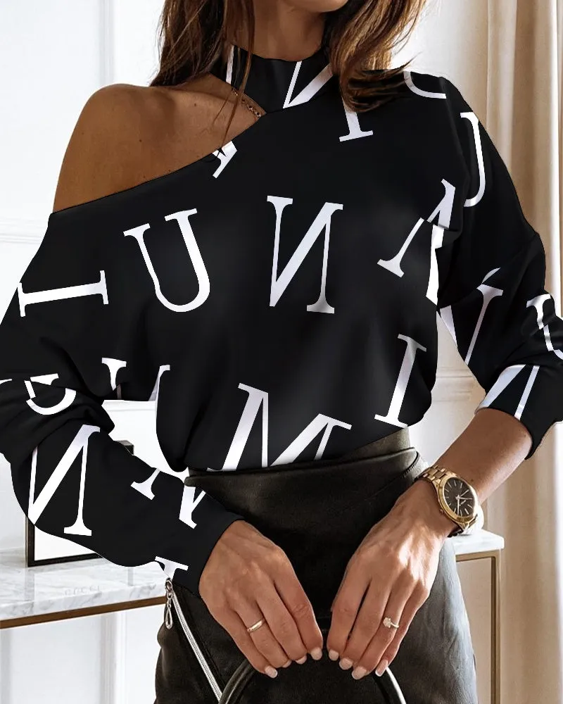 Julia Fashion - Women Elegant Fashion Long Sleeve Blouses Tops