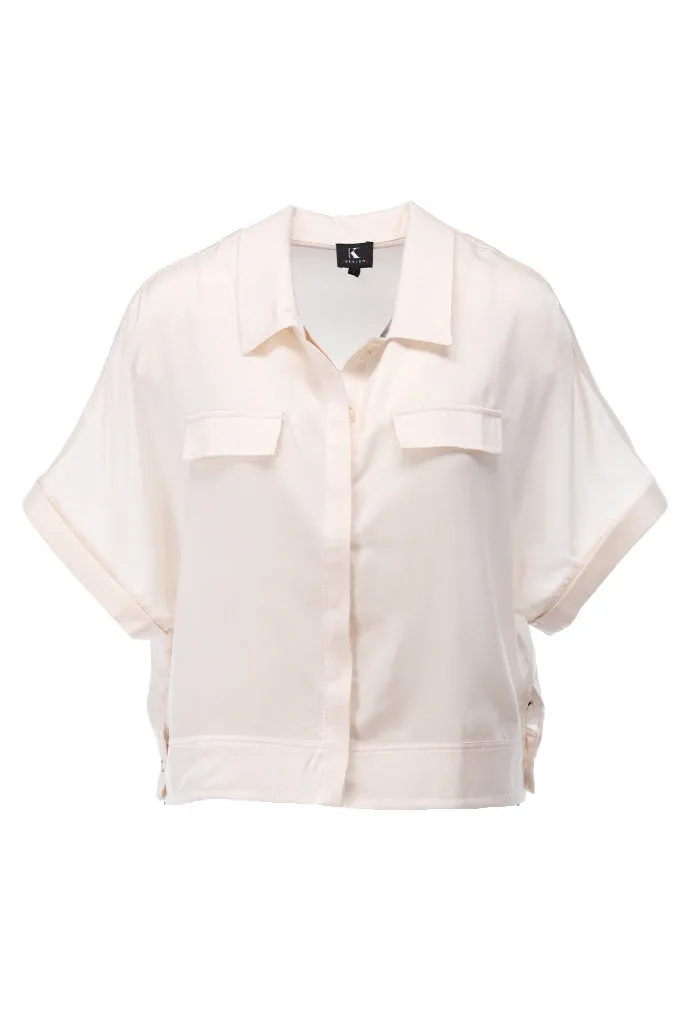 K-design - Blouse met zakken (A678Birch)