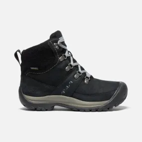 Keen Women's Kaci III Winter Mid Waterproof Boots- Black/ Steel Grey