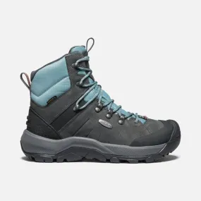 Keen Women's Revel IV Mid Polar Waterproof Boots- Magnet/ North Atlantic