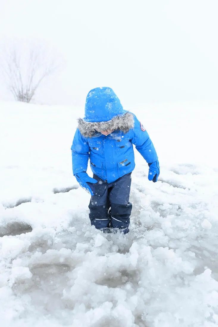Kid's Snow Hiking Boots - SH100 X-Warm