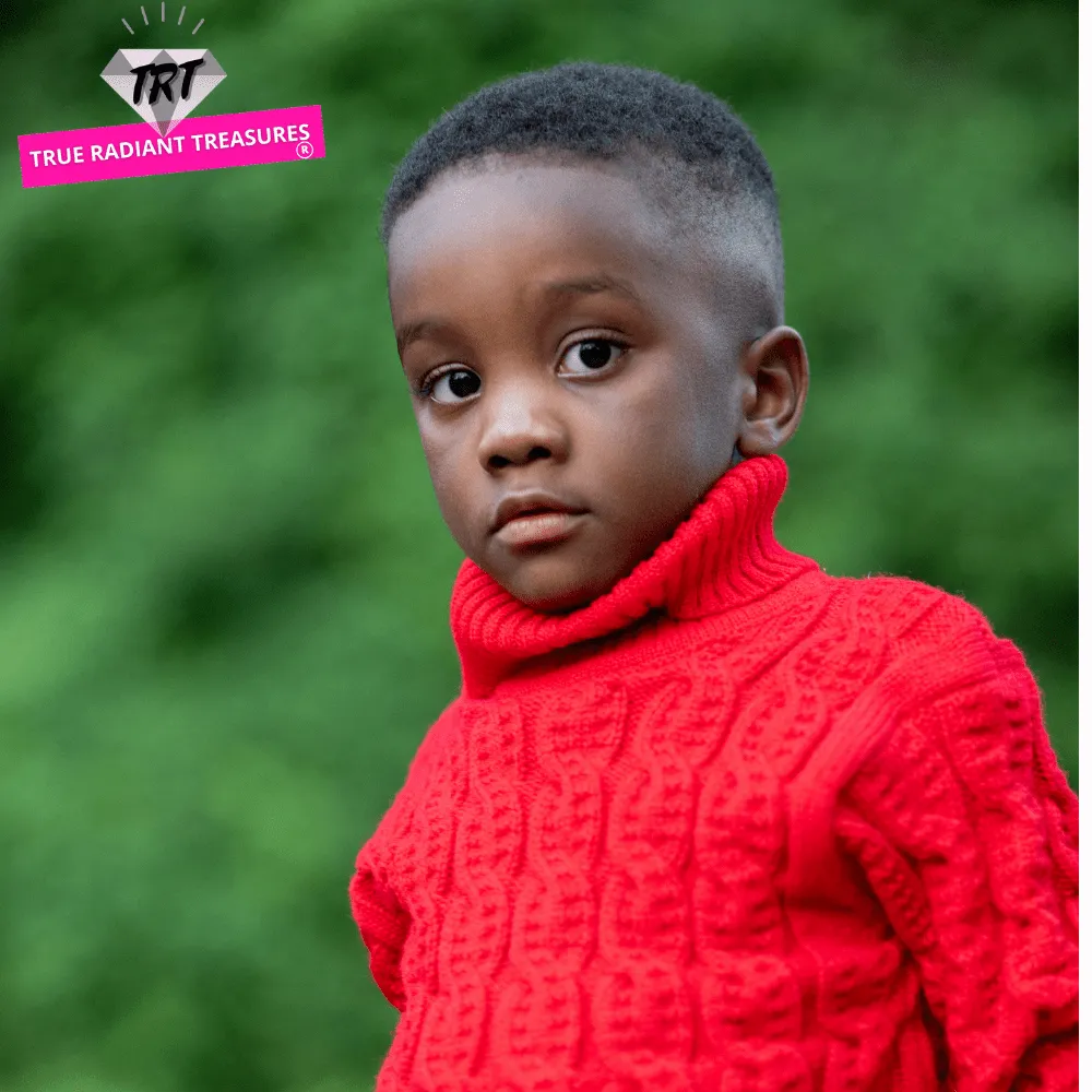 Kids Unisex Turtleneck Sweater