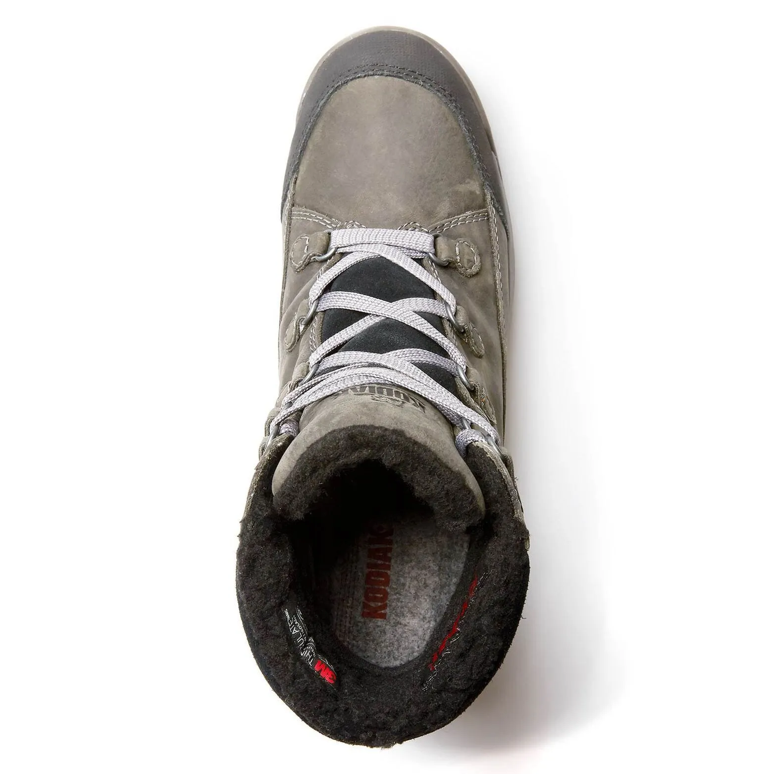 Kodiak Women's Claresholm Waterproof Boots- Pewter Grey/ Muddy River