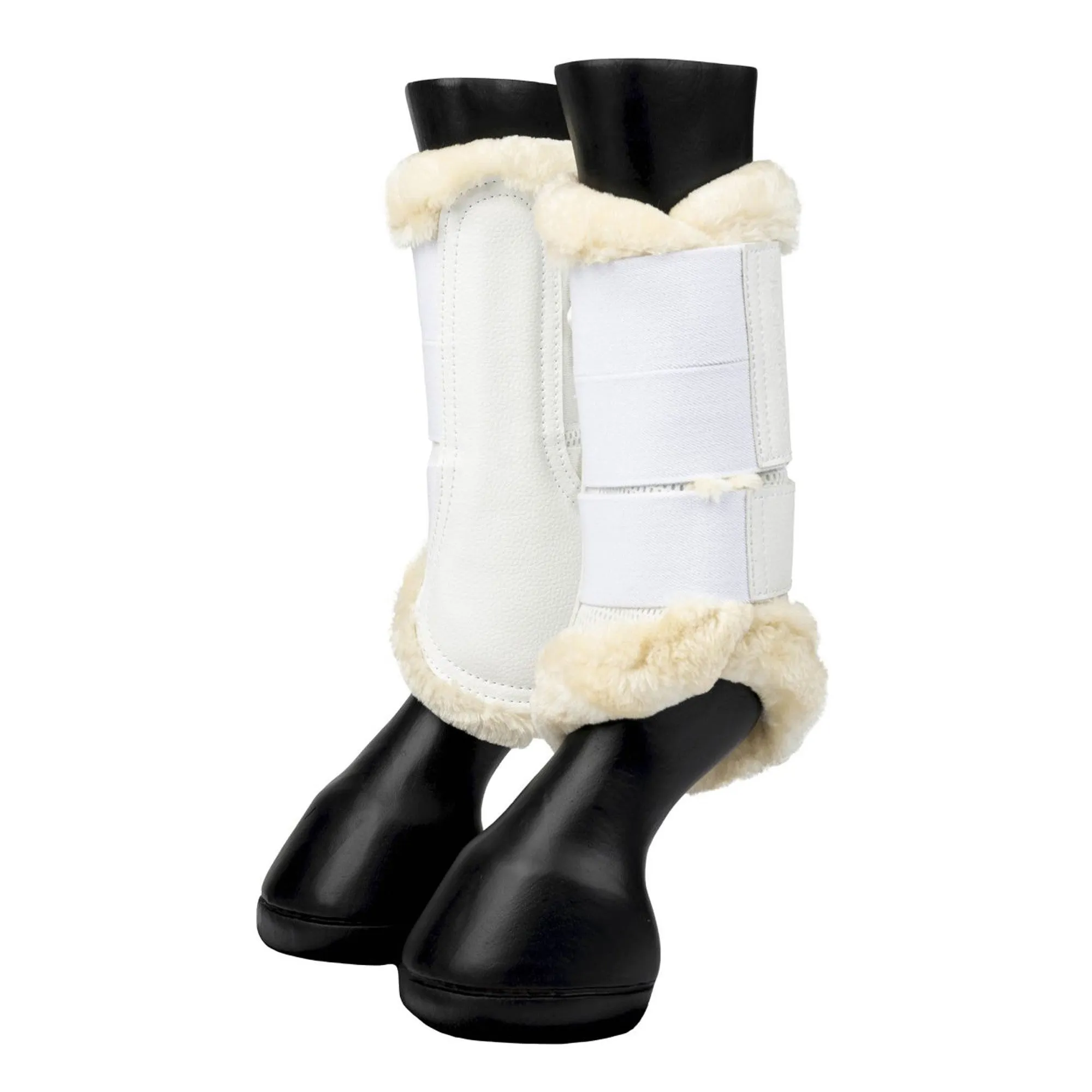 Lemieux Fleece Edged Mesh Brushing Boots